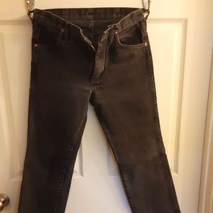 Vintage wrangler men's straight fit
